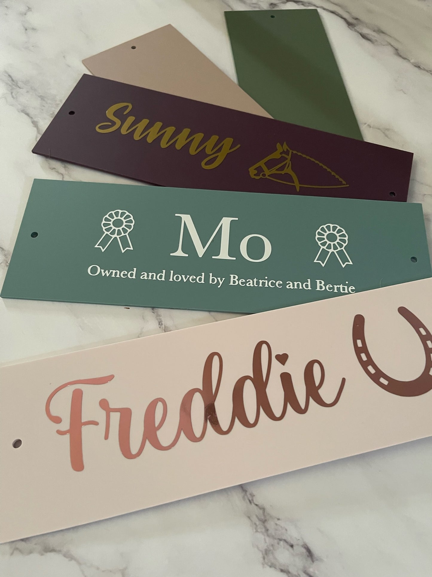 Stable Door Plaques