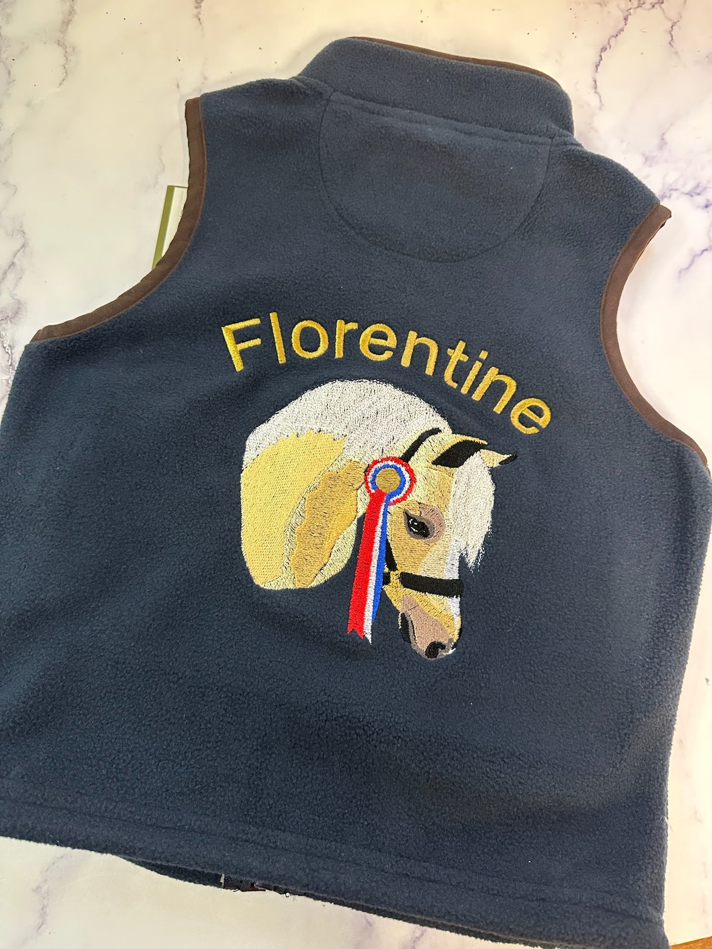 Fleece Gilet - Stock Pet Embroidery