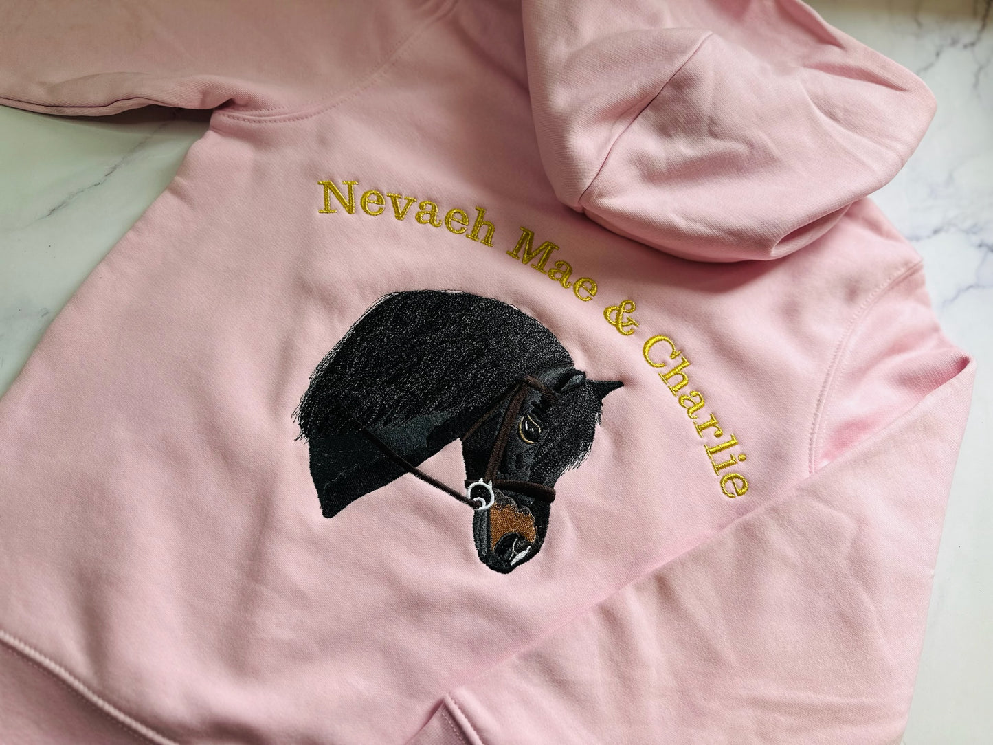 Hoodie - Bespoke Pet Embroidery - Children