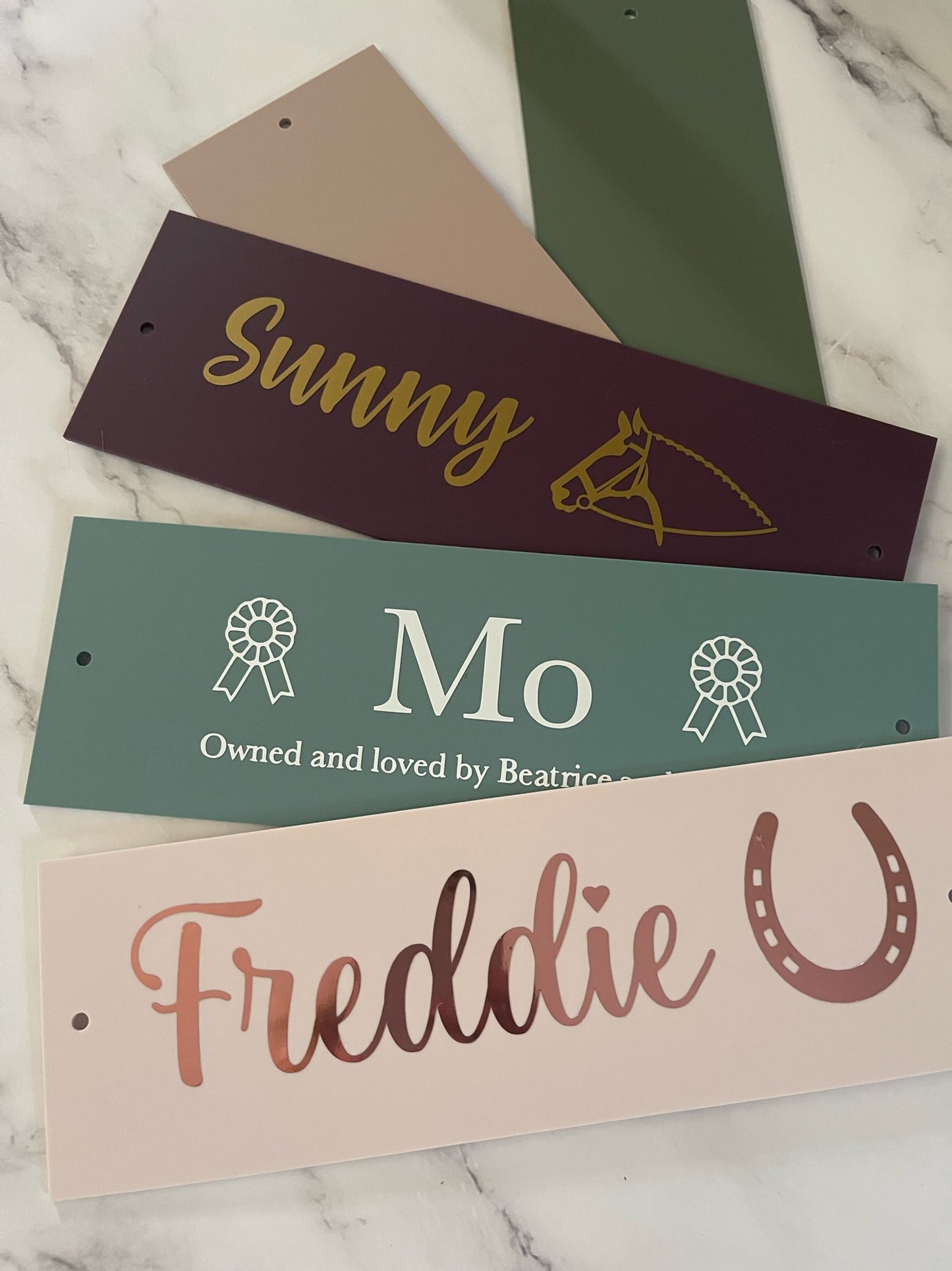 Stable Door Plaques