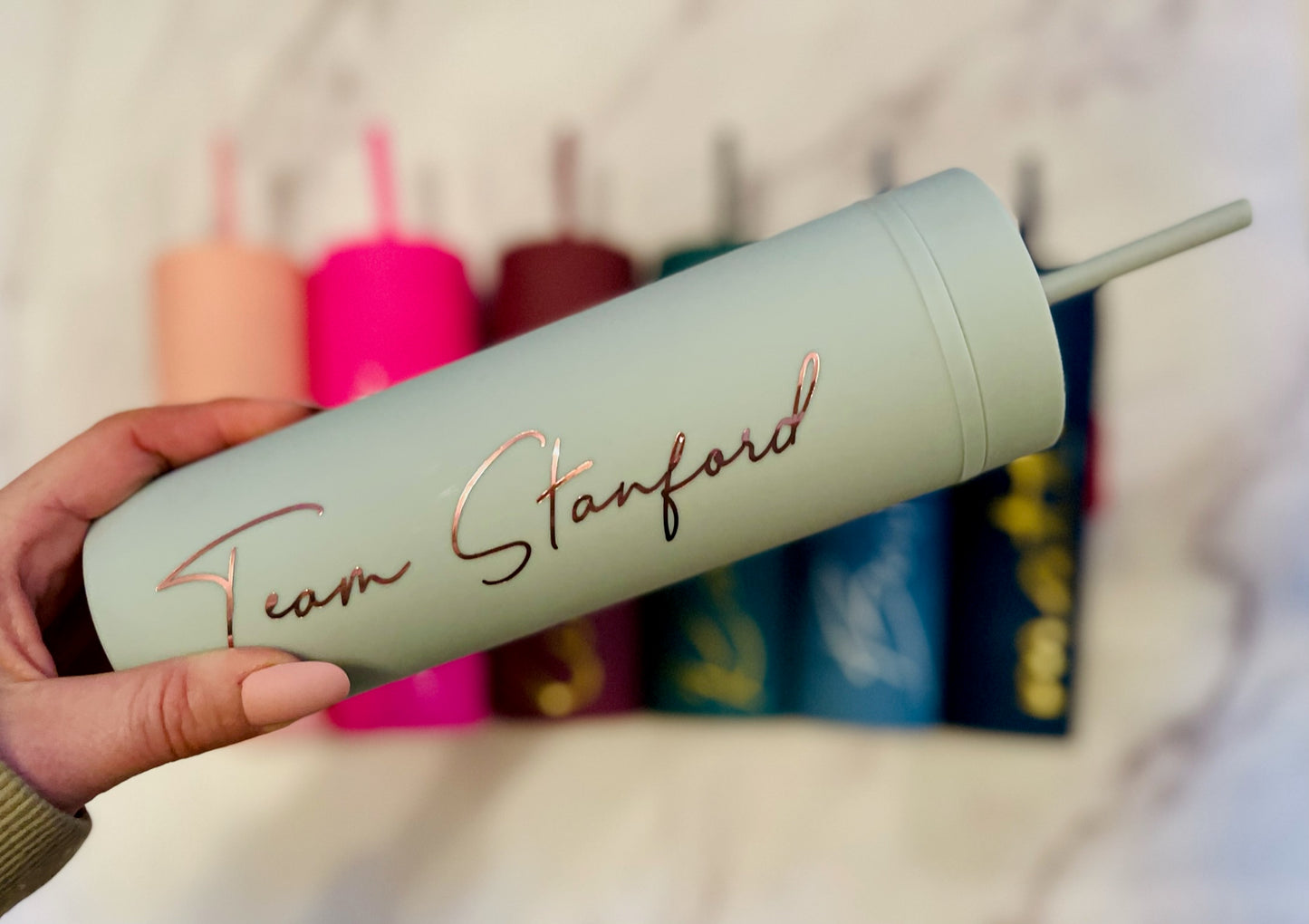 Personalised Skinny Tumblers