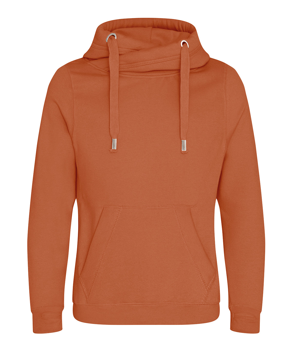 Cross-neck Hoodies - Printed