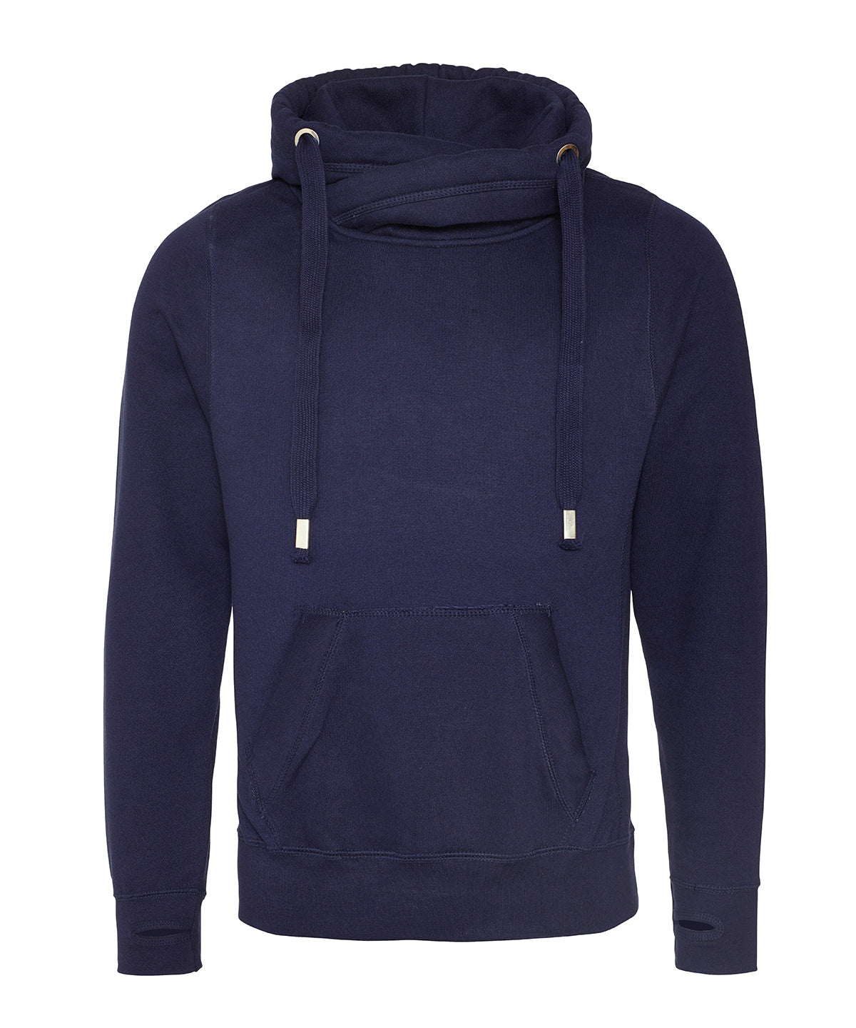 Cross-neck Hoodies - Printed