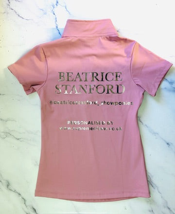 Personalised Baselayer (Short Sleeve)