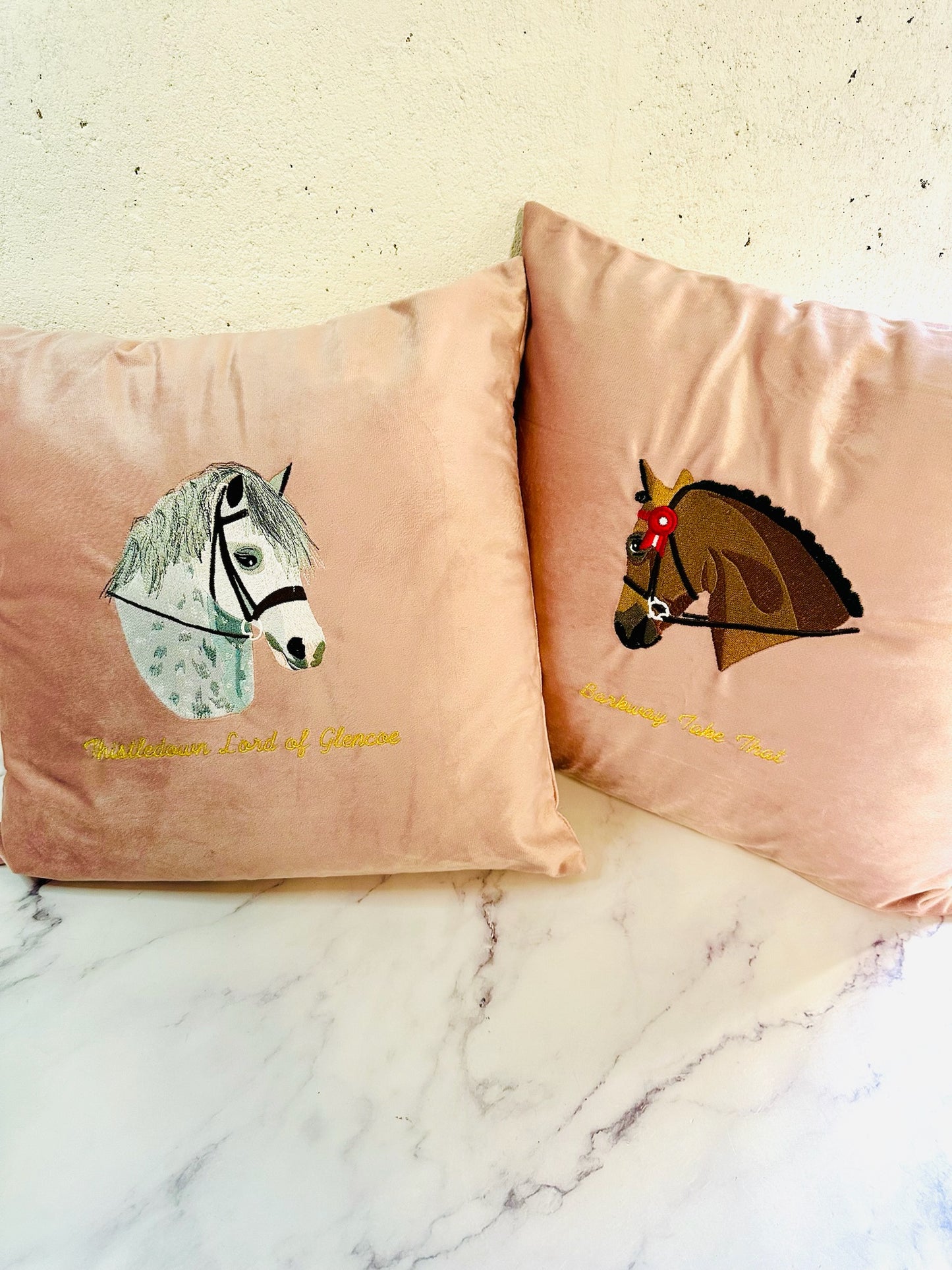 Cushion Covers - Bespoke Pet Embroidery