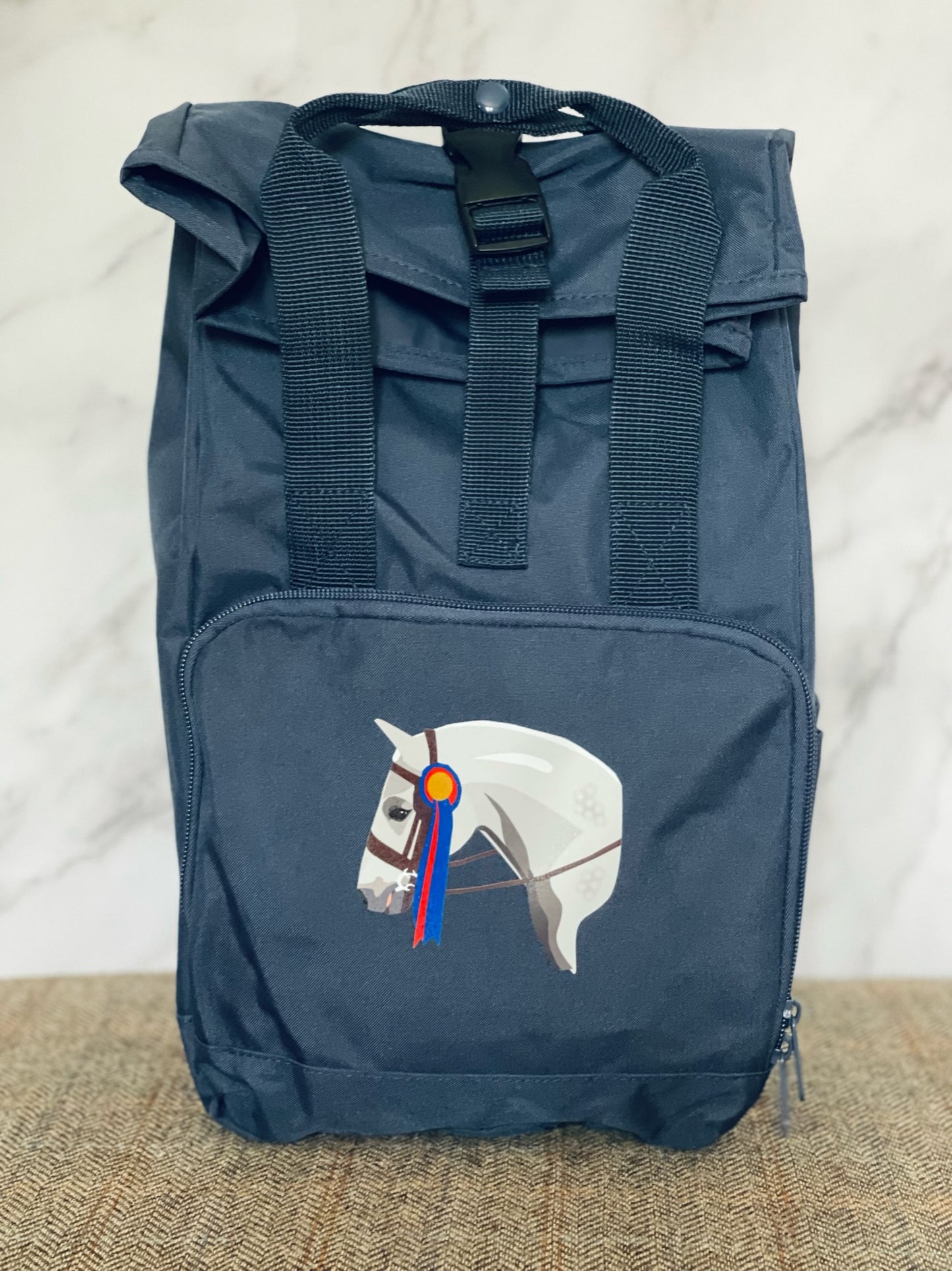 Custom Backpacks - stock print