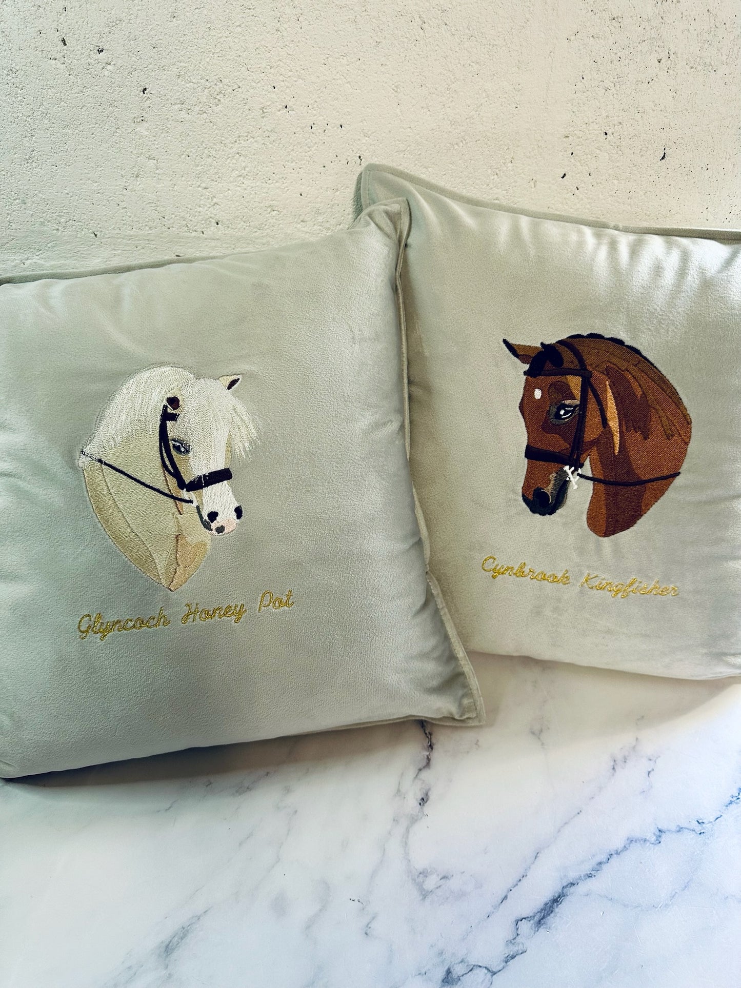 Cushion Covers - Bespoke Pet Embroidery