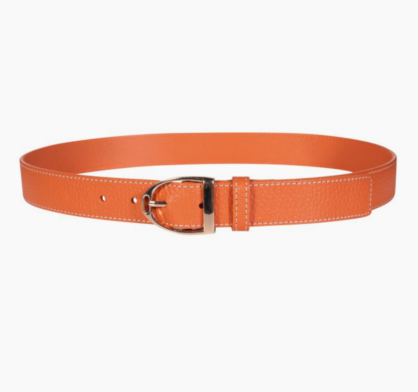 HKM Leather Stirrup Belt