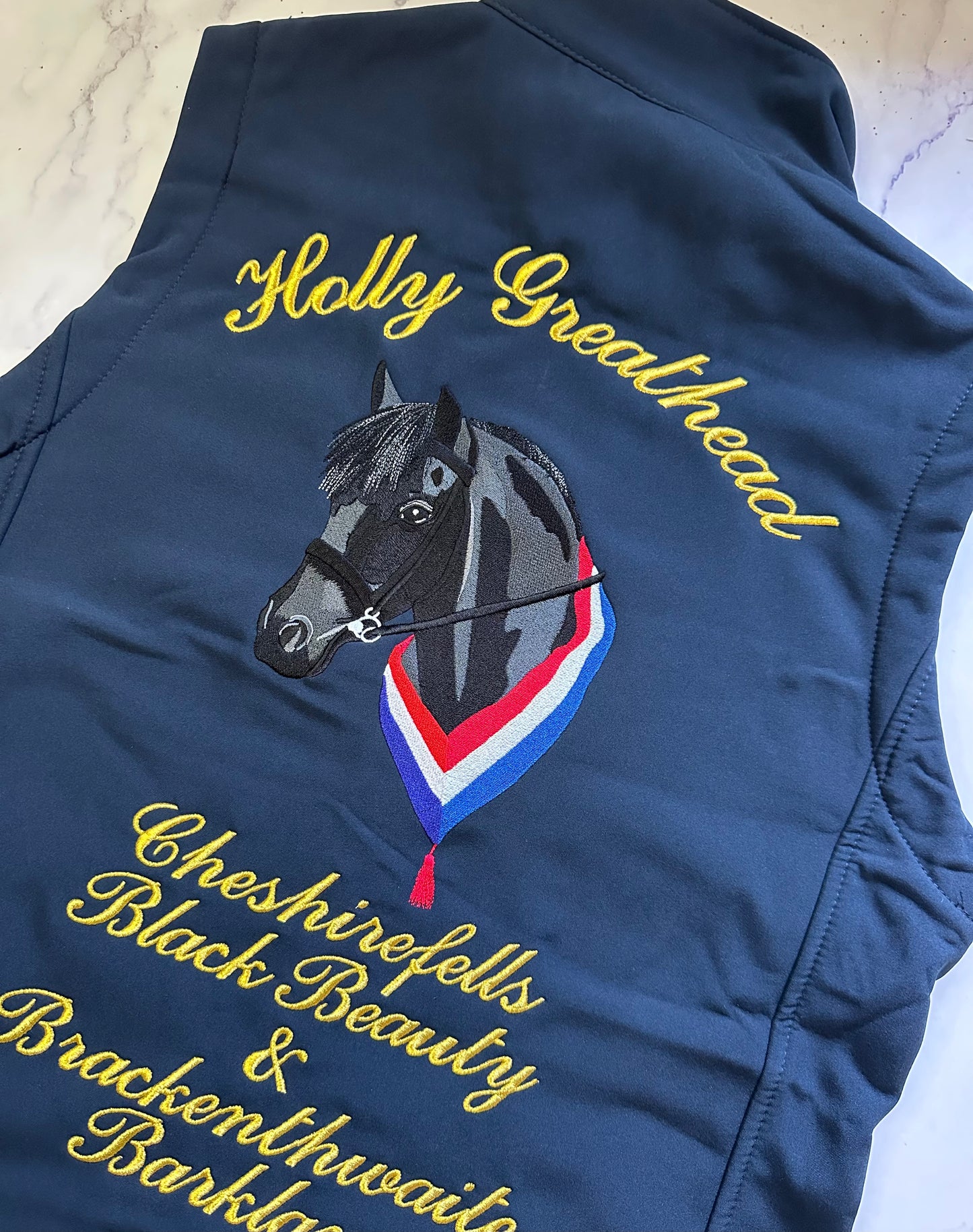 Softshell Gilets - Bespoke Pet Embroidery