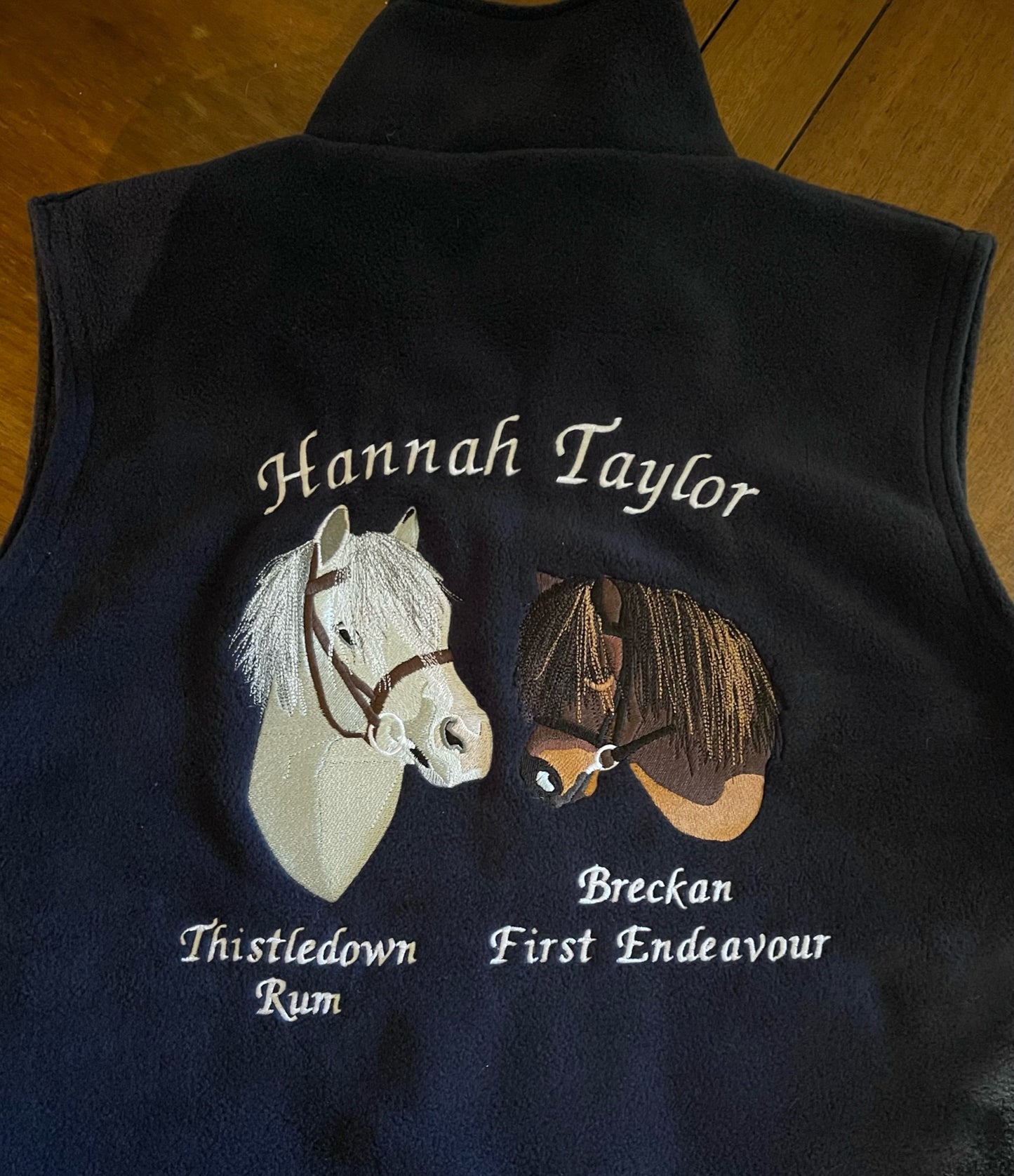 Fleece Gilet - Bespoke Pet Embroidery